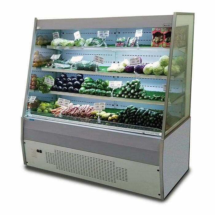 commercial refrigeration with this high-capacity display chiller 12