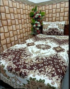 2 Pc Cotton Single Bedsheet