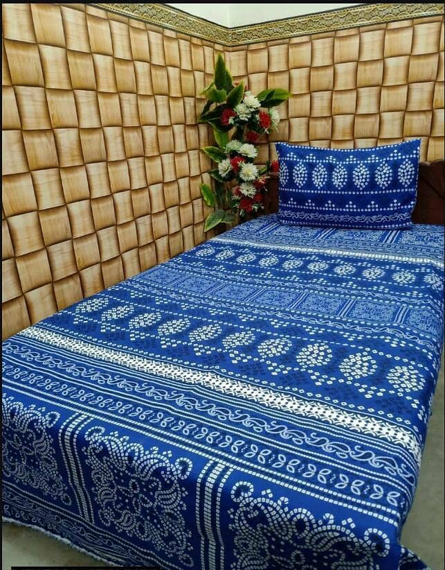 2 Pc Cotton Single Bedsheet 1