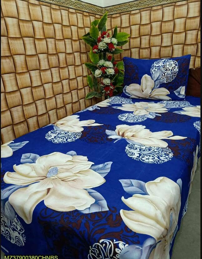 2 Pc Cotton Single Bedsheet 2