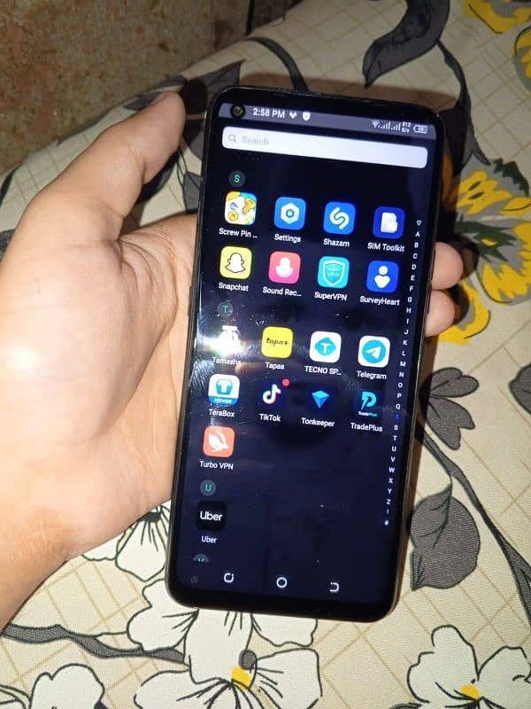 Tecno pova mobile for sale ram 6 128with dabba charger neveropened 0