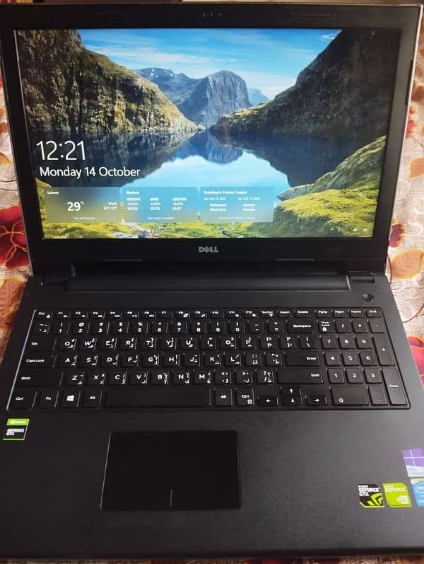 laptop i7 4th gen Dell Inspiron 3542 Ram 8gb 128 ssd Graphic card 6gb 10