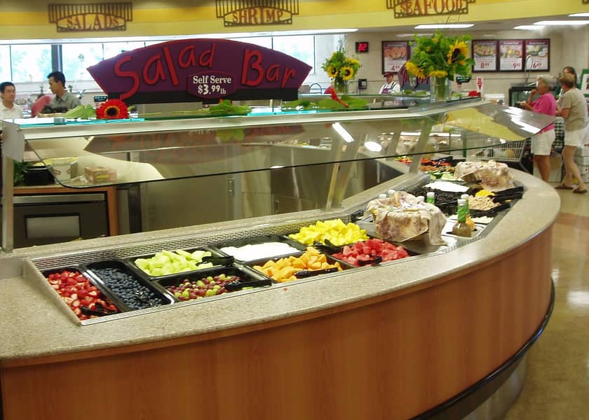 Ambassador Salad Bar Counter 3