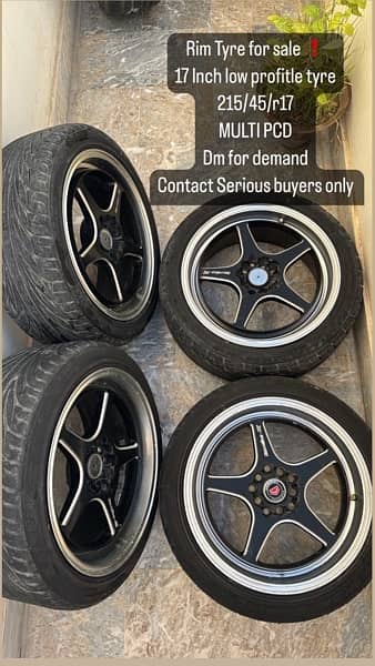 RIM TYRE FOR SALE ! 1