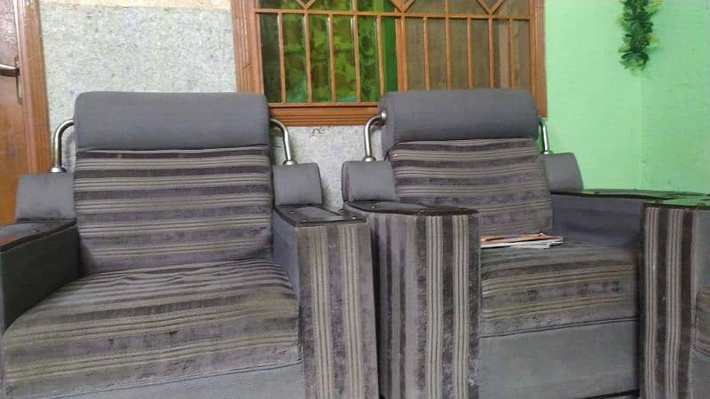 Sofa five seater used good condition 1