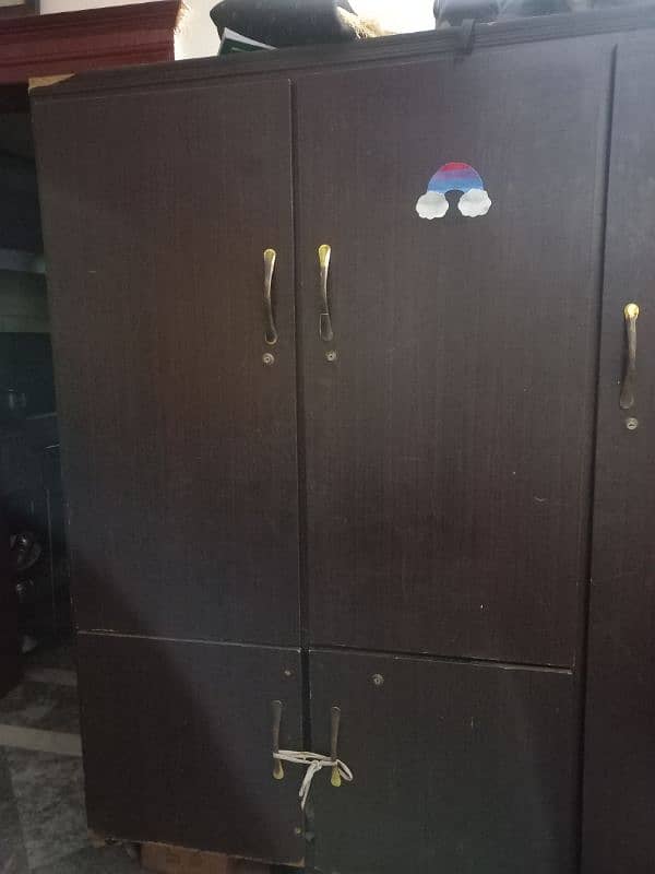 wooden cupboard or wardrobe 1