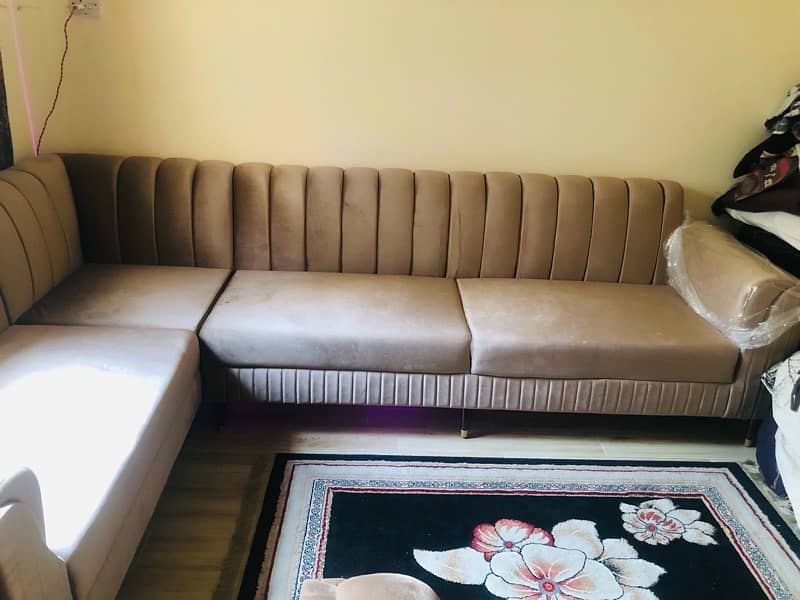 L shape sofa for sale 1