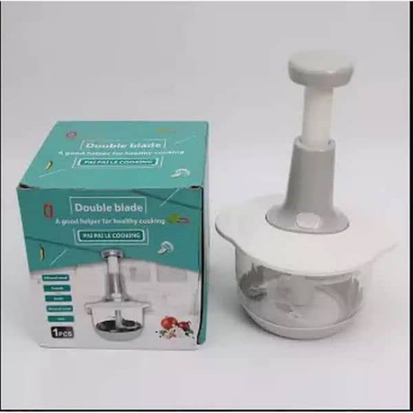 Manual Food Chopper, Multifunctional Hand Push  Chopper 5