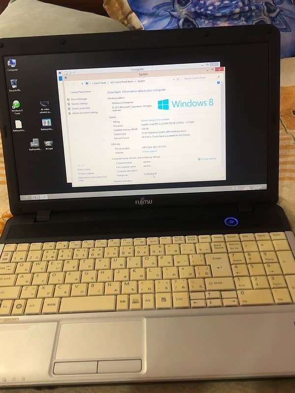 Fujitsu core i3 2gen 4