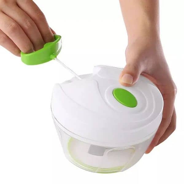 Manual vegetable chopper . food cutter 0