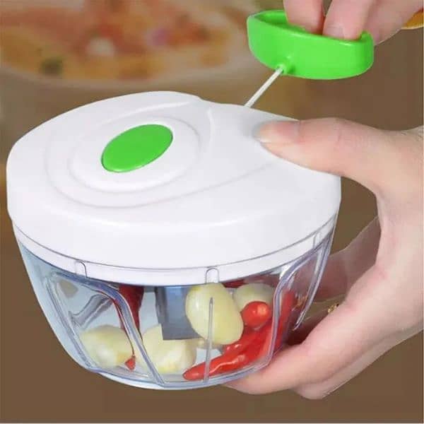 Manual vegetable chopper . food cutter 1