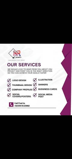 Graphic designing services