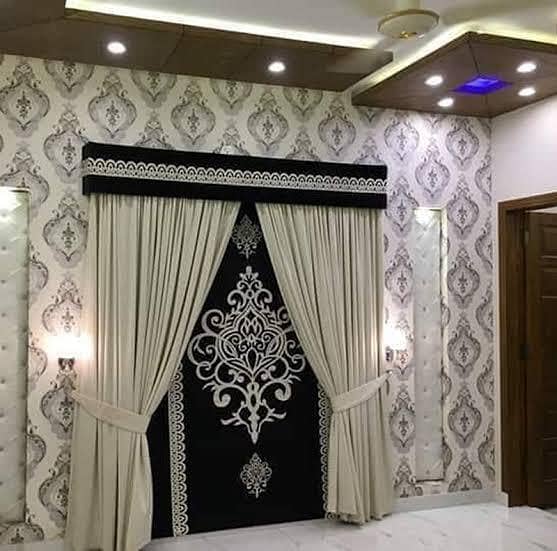 motif blinds|Wall Poshish|wall design|curtain|Curtains|Blinds|Poshish 8