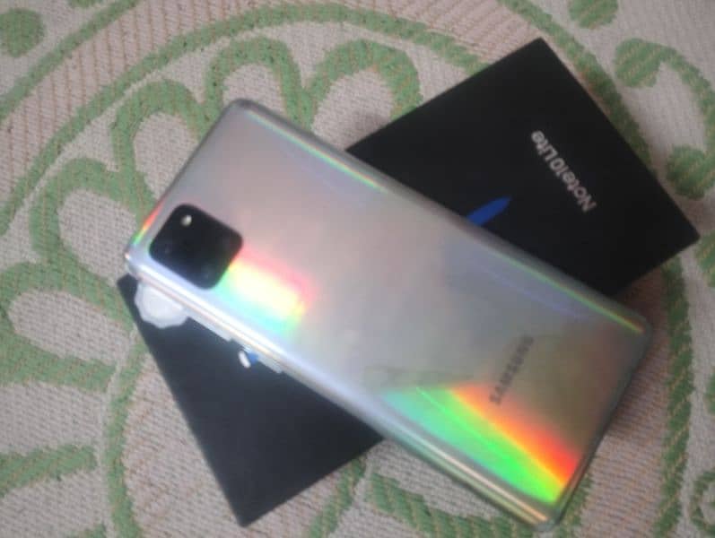 Samsung note10 lite with box pta approved official 0