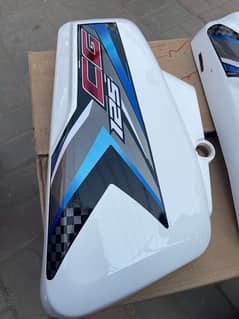 Honda 125 Model Sticker 2025 White Fuel Tanki & Tappay