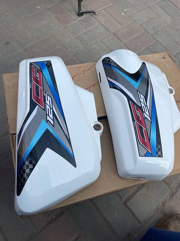 Honda 125 Model Sticker 2025 White Fuel Tanki & Tappay 4