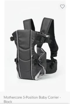 mothercare baby carrier