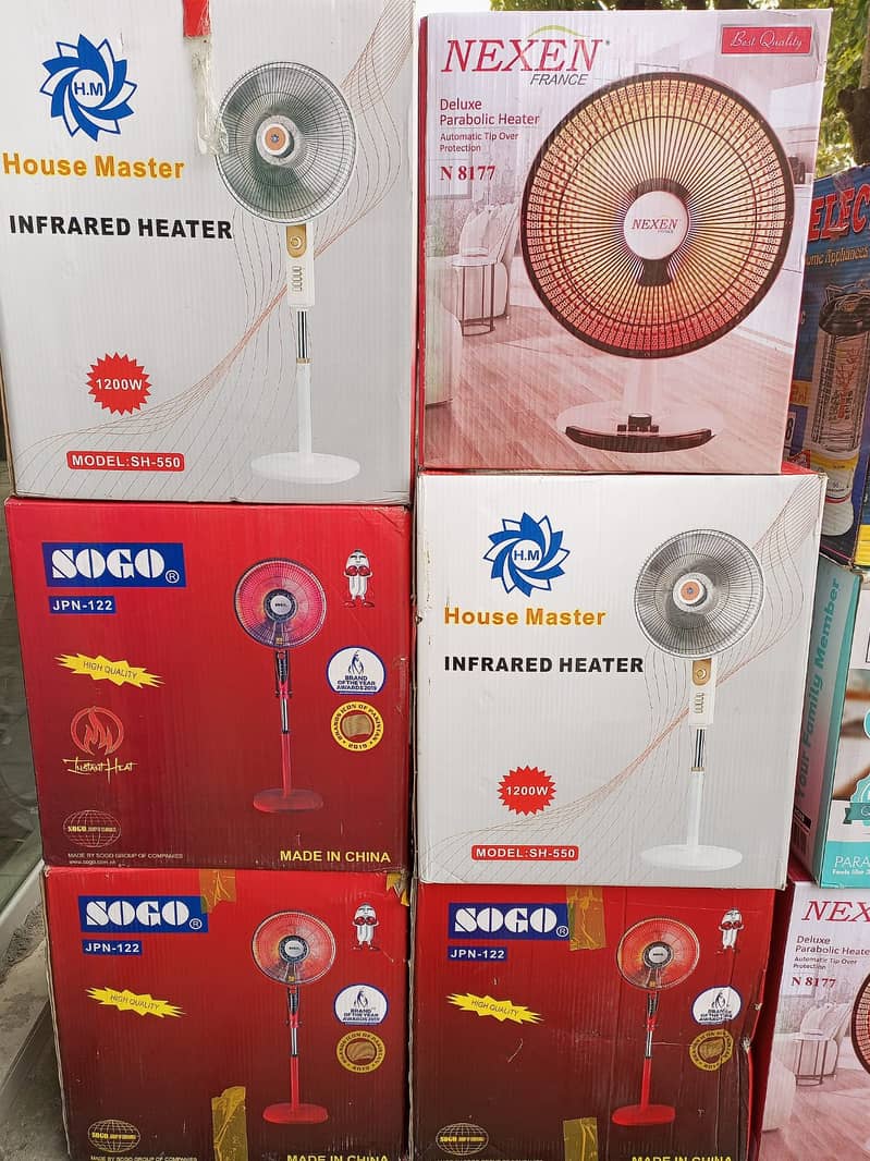 Heaters All Variety Available On Sale (whatsapp : 03075521944) 18