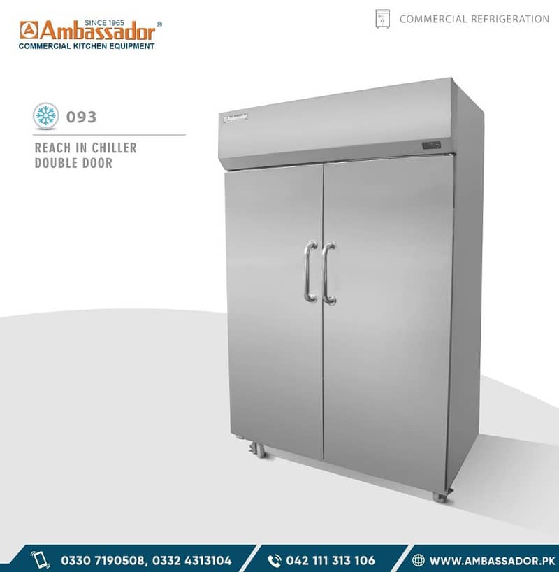 Maximum Freshness with Our Double Door six Door Chiller 1