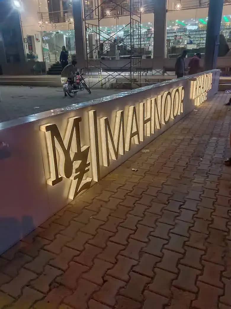 LED sign board / backlight sign board / steel sign board / 3d board 0