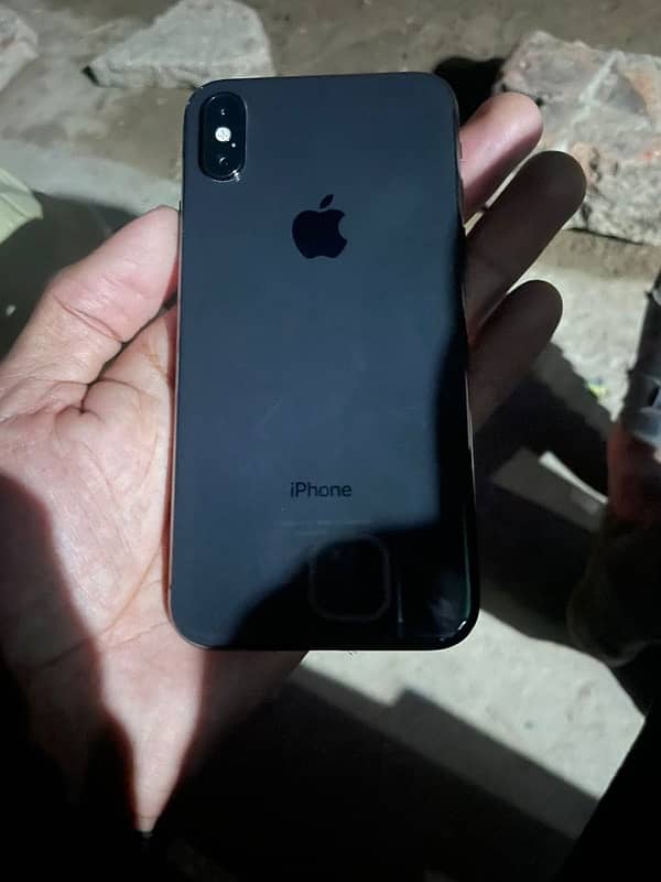 iphone x 256gb non PTA penal bettry change 0