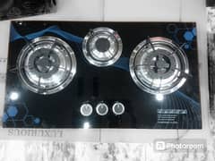 Glass Gas hob