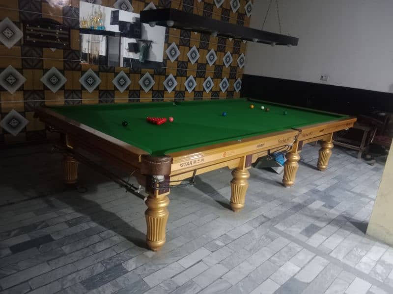 star snooker table 6/ 12 0