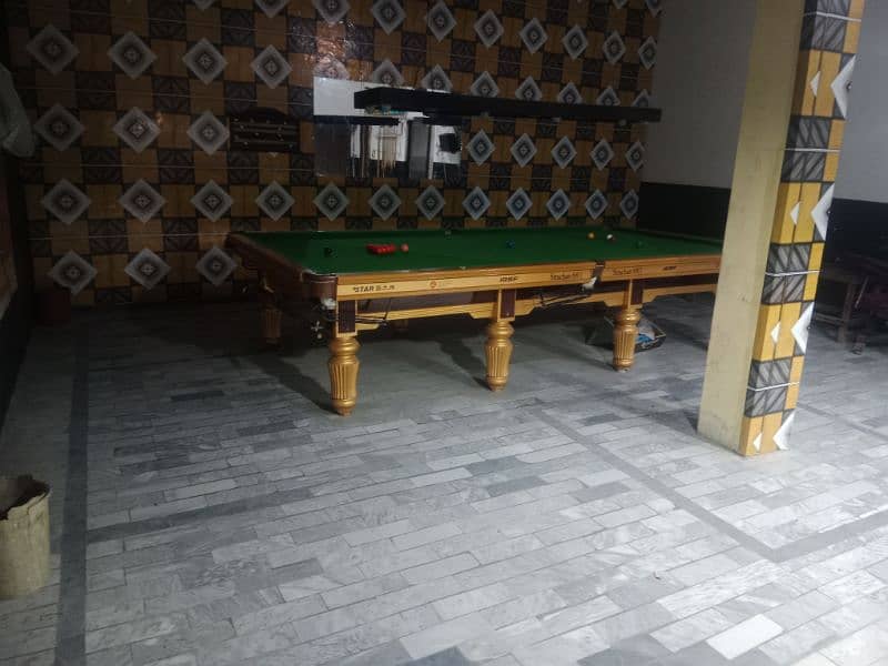 star snooker table 6/ 12 3