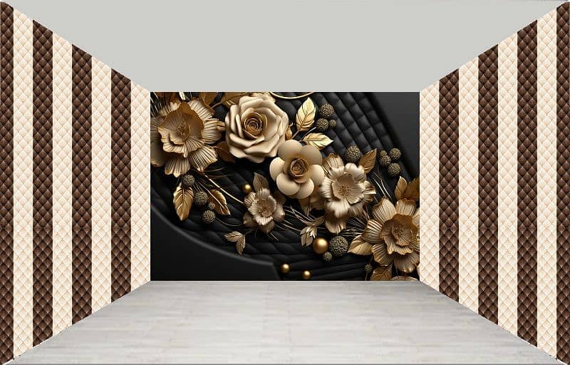 3D wallpaper interior deco 4