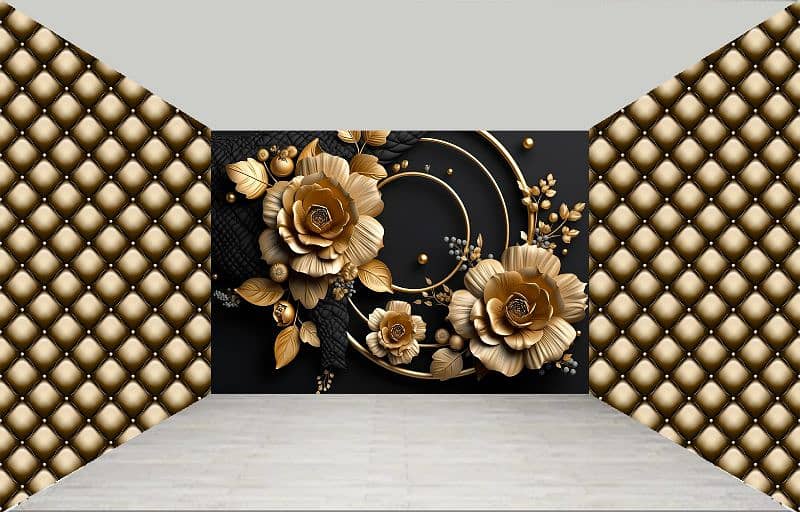 3D wallpaper interior deco 10