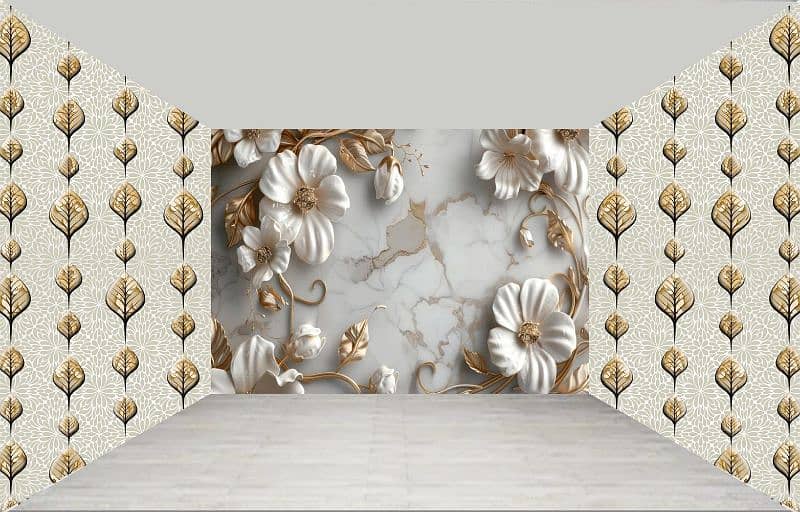 3D wallpaper interior deco 12