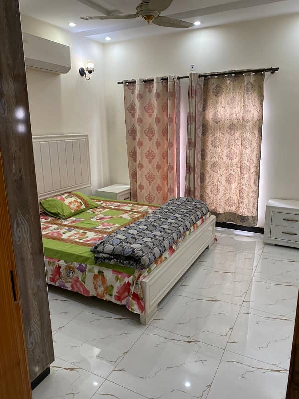 Ten Marla Furnished Upper Portion Lower Locked in Bahria town 2