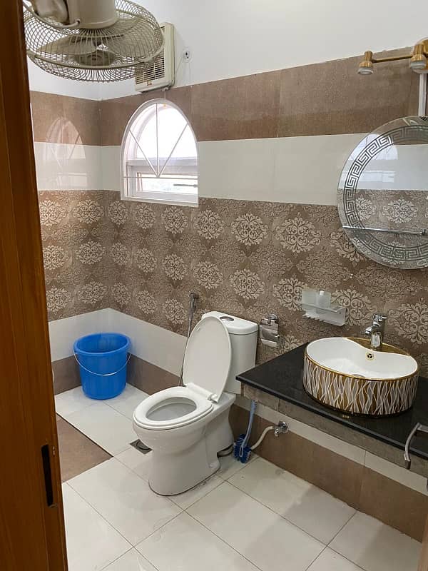 Ten Marla Furnished Upper Portion Lower Locked in Bahria town 3