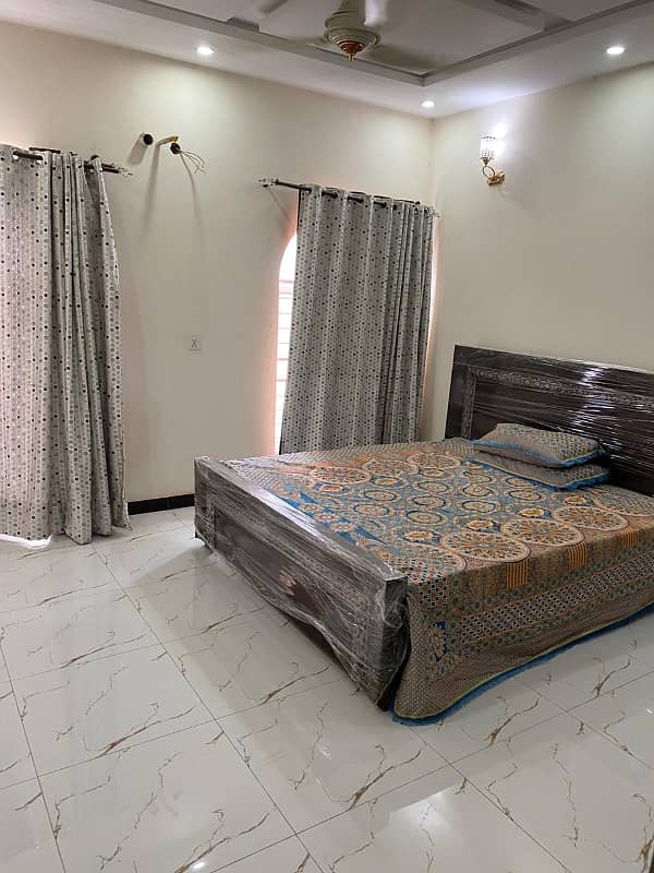 Ten Marla Furnished Upper Portion Lower Locked in Bahria town 7