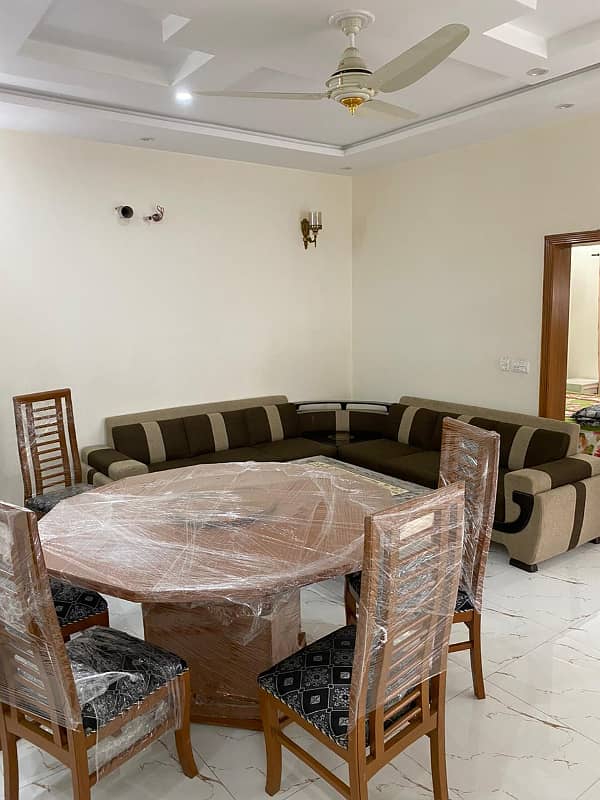 Ten Marla Furnished Upper Portion Lower Locked in Bahria town 13