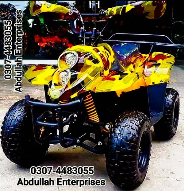 72cc Dubai import desert safari quad bike ATV for sale deliver Pak 1