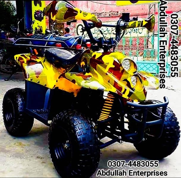 72cc Dubai import desert safari quad bike ATV for sale deliver Pak 2