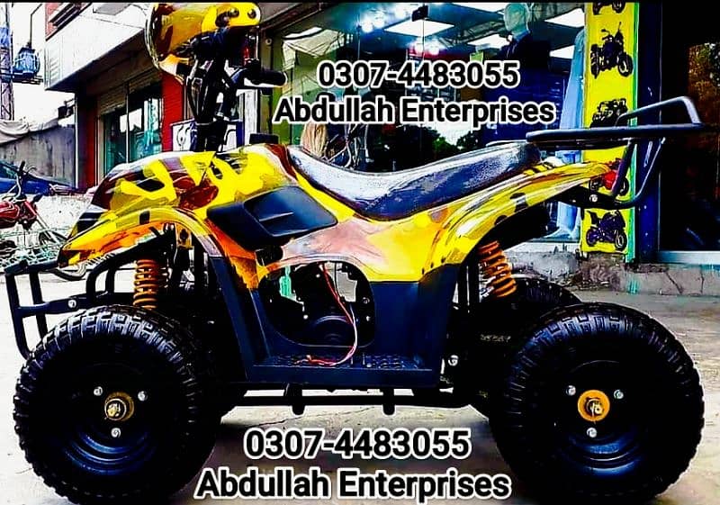 72cc Dubai import desert safari quad bike ATV for sale deliver Pak 3