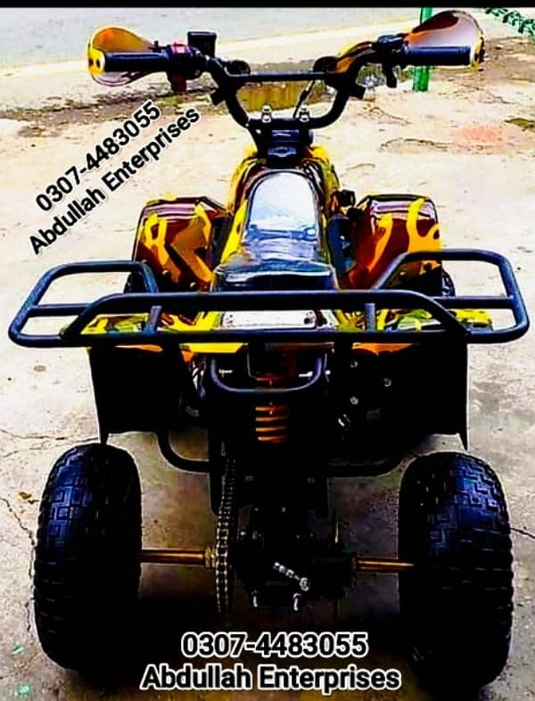 72cc Dubai import desert safari quad bike ATV for sale deliver Pak 5