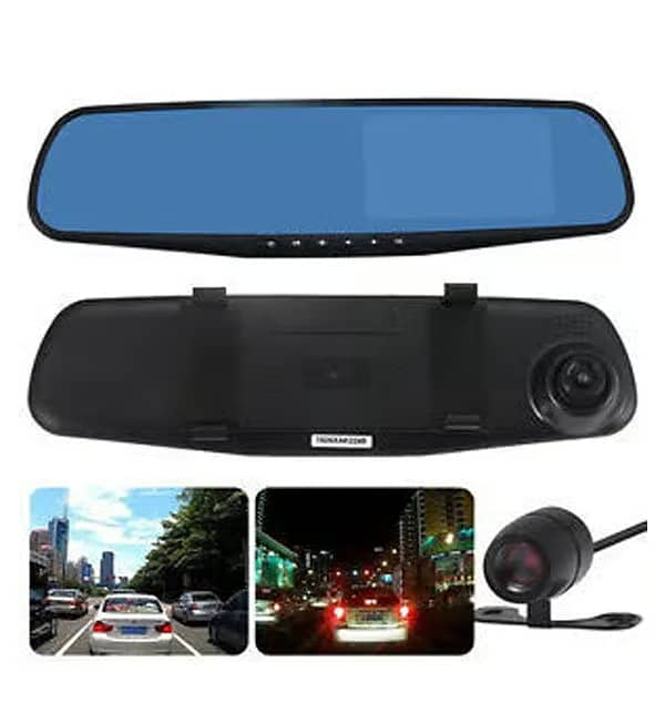 Car DVR DUAL Mirror Camera 1080p 1