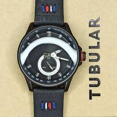 Tubular Watch With Down Second Chrono