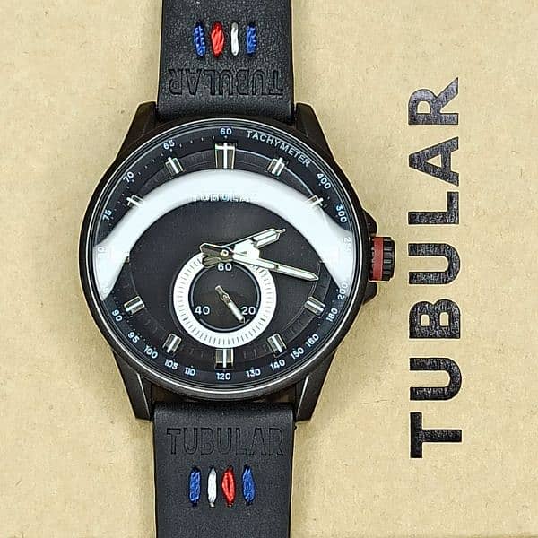 Tubular Watch With Down Second Chrono 0