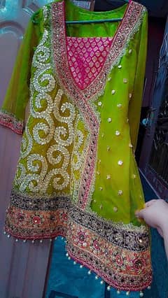 mehandi dress