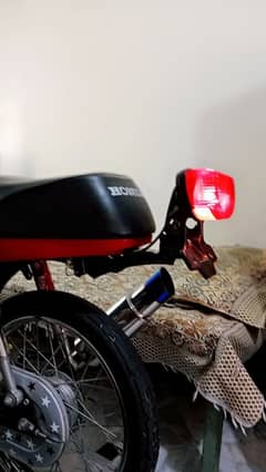 honda 7t bike exshust