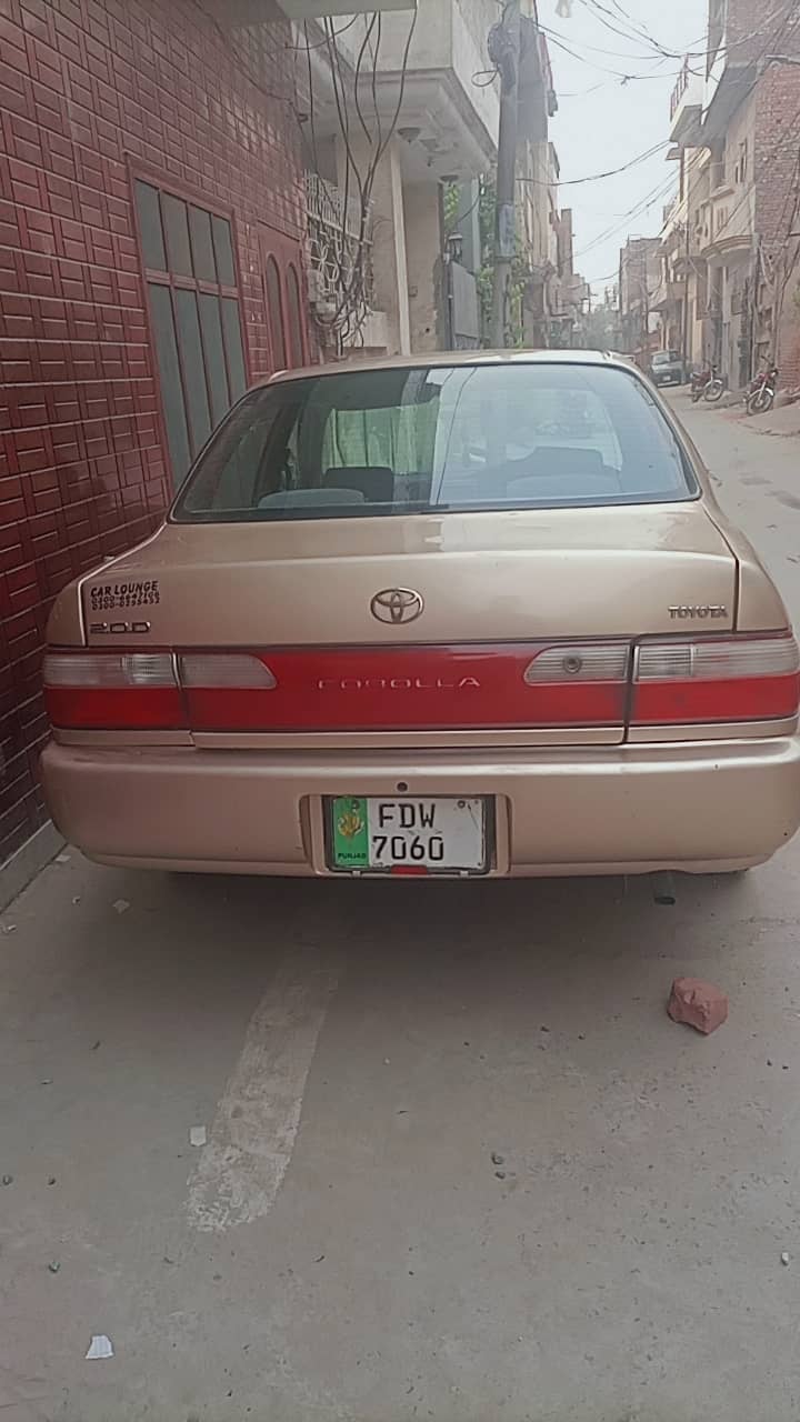 Toyota Corolla 2.0D 1999 Diesel For sale 03439205536 03137137308 4