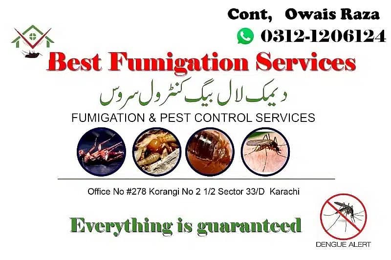 Pest Control services Termite spray General fumigation Demak Control 1