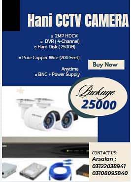 2 cctv Cameras / UNV Cctv camera / Security Cameras HD quality / dvr 0