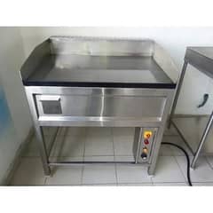 shawarma counter / Hot plate / grill counter / bbq counter for sale