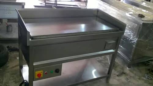 shawarma counter / Hot plate / grill counter / bbq counter for sale 4