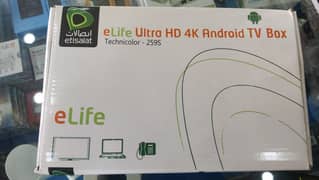 Android Box Etisalat / Andriod Smart Tv box/ 12,500+ Channels